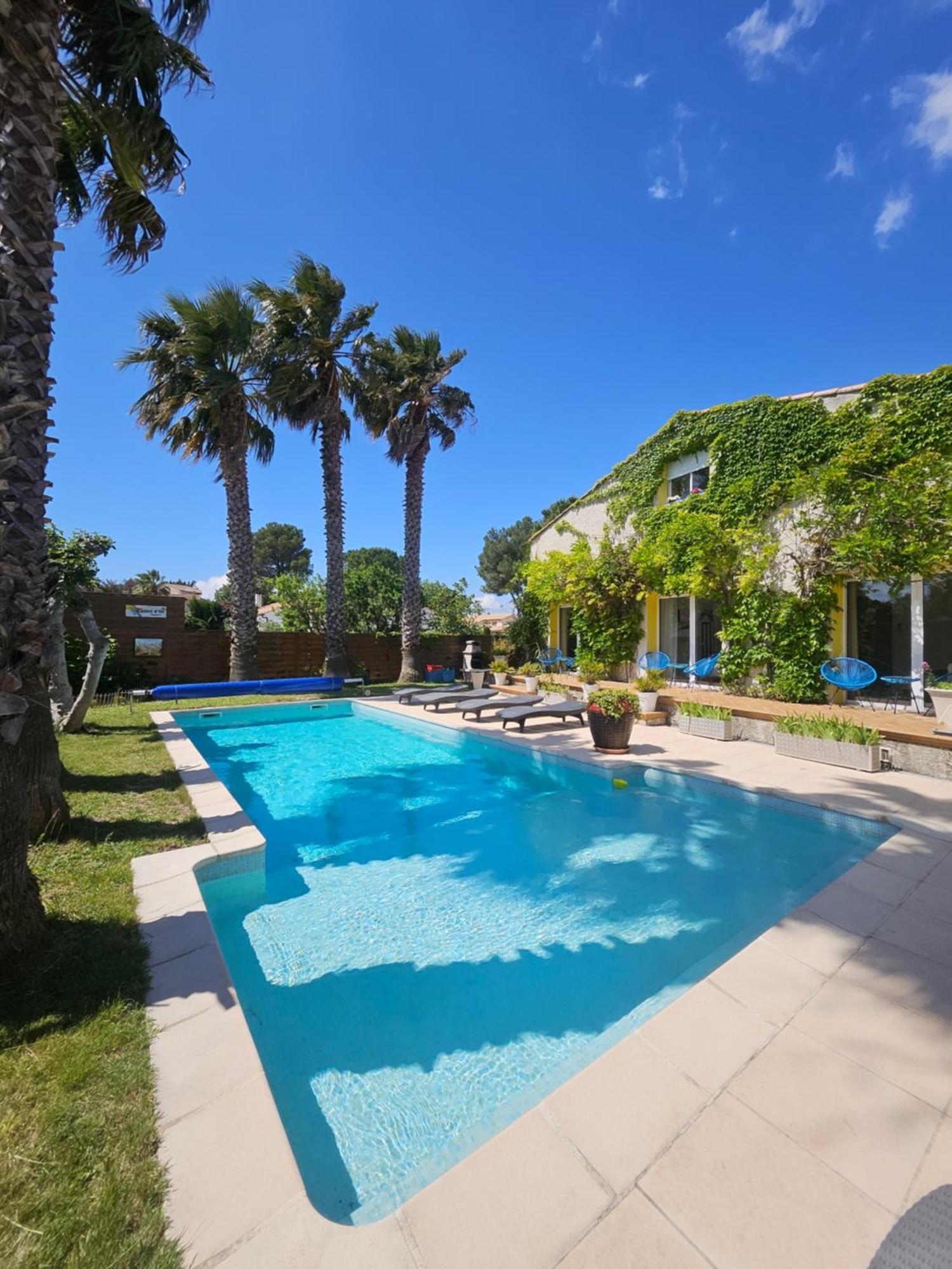 Belle Villa Lespignan 外观 照片
