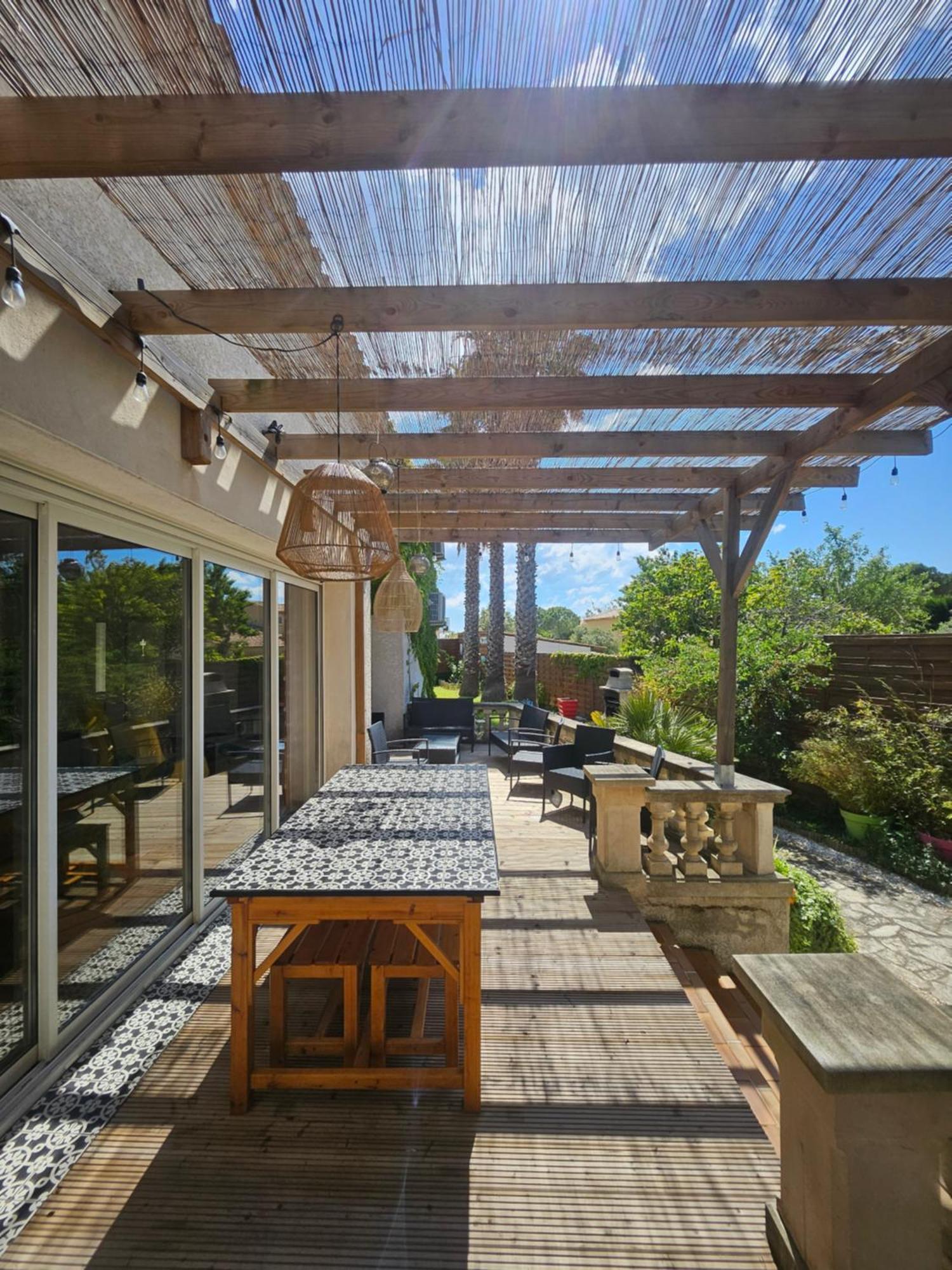 Belle Villa Lespignan 外观 照片