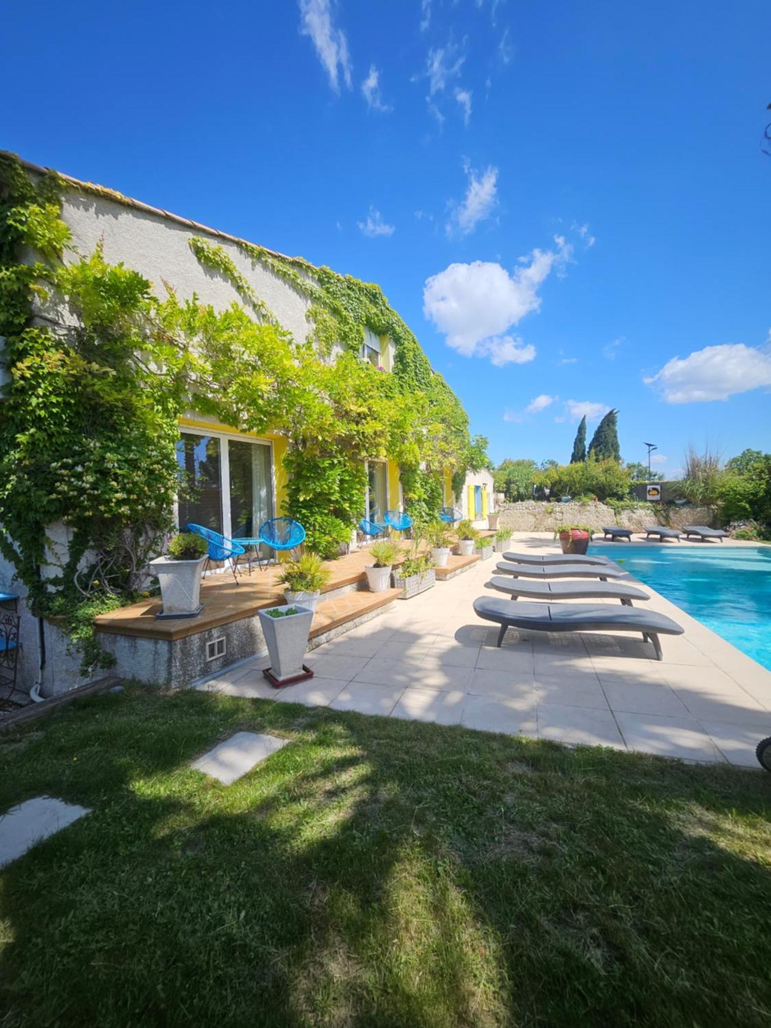 Belle Villa Lespignan 外观 照片