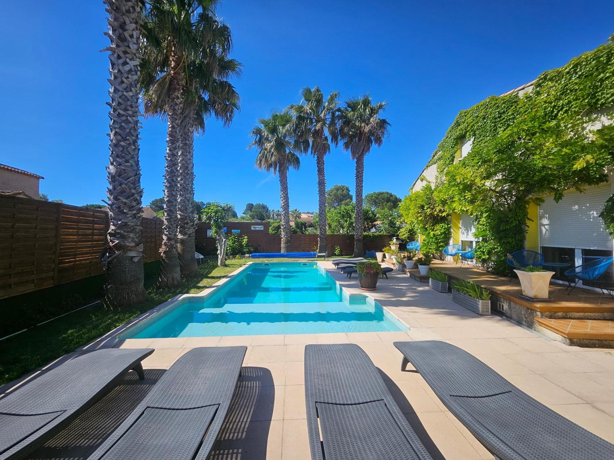 Belle Villa Lespignan 外观 照片